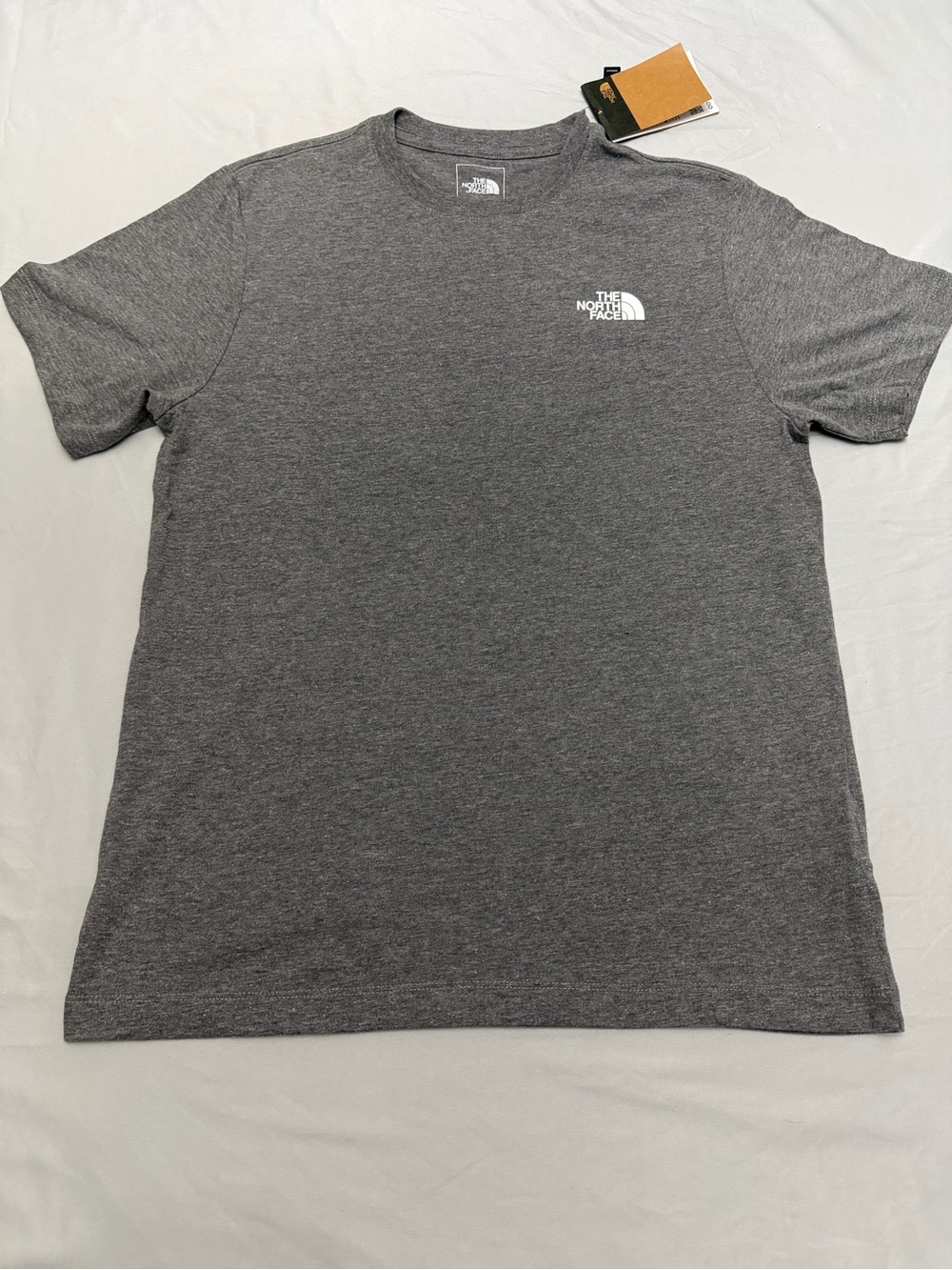 The North Face Men's Short Sleeve Logo Tee - Heather Gray